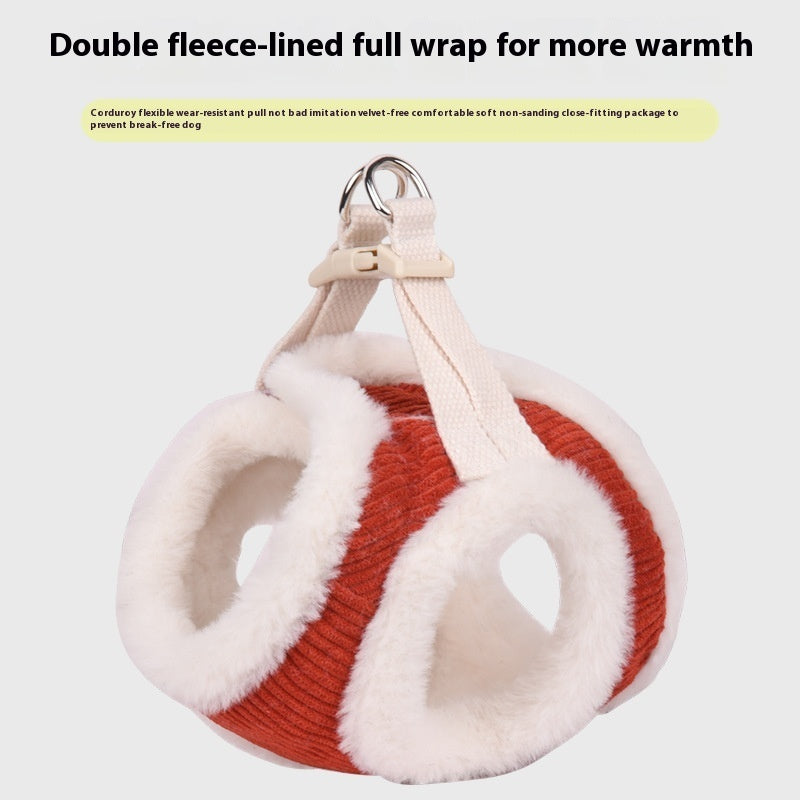 HKM-7153469 Adjustable Vest-Style Harness for Medium and Small Pets in Multiple Colors