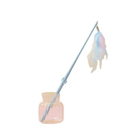 HKM-7155005 Colorful Cat Teasing Stick with Feather and Bell
