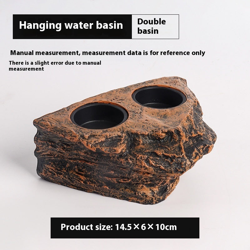HKM-7156157 Movable Eyelash Angle Food Basin - Single & Double Grid Options