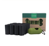 HKM-7156413 Pet Waste Disposal Bags - Biodegradable PE Bags, Compact Size for Easy Carrying, 6 Roll Pack