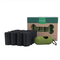 HKM-7156413 Pet Waste Disposal Bags - Biodegradable PE Bags, Compact Size for Easy Carrying, 6 Roll Pack