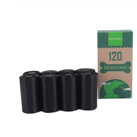 HKM-7156413 Pet Waste Disposal Bags - Biodegradable PE Bags, Compact Size for Easy Carrying, 6 Roll Pack