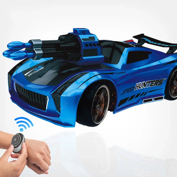 HKM-715667 Smart Voice-Controlled Remote Control Car with Shooting Function for Kids Ages 5 and Up