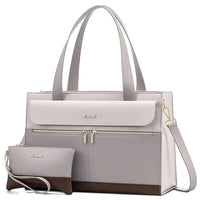 HKM-715795 Casual Tote Laptop Bags for Women - Set of 2, Large Capacity 15.6 Inch Handbags