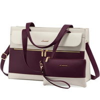 HKM-715795 Casual Tote Laptop Bags for Women - Set of 2, Large Capacity 15.6 Inch Handbags