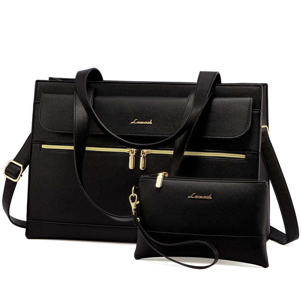 HKM-715795 Casual Tote Laptop Bags for Women - Set of 2, Large Capacity 15.6 Inch Handbags