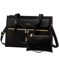 HKM-715795 Casual Tote Laptop Bags for Women - Set of 2, Large Capacity 15.6 Inch Handbags