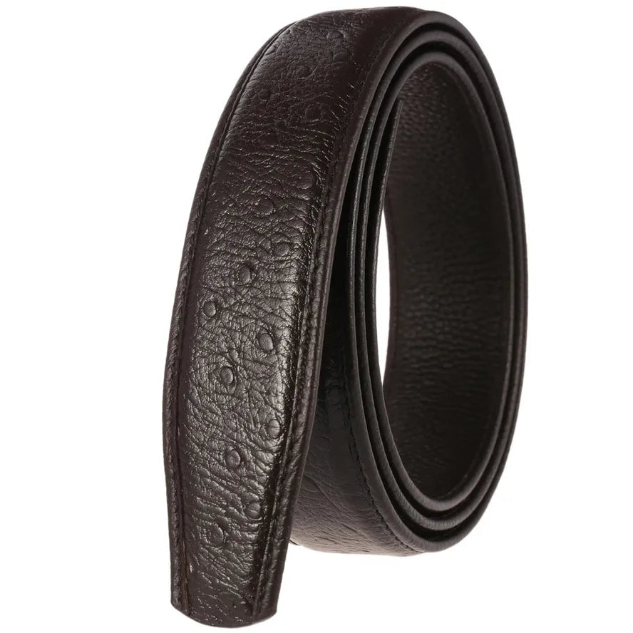 HKM-715795 Men's Cowhide Leather Belt - Durable and Stylish Leather Accessory