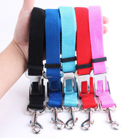 HKM-7159741 Durable Pet Traction Rope Car Seat Belt - Imitation Nylon, 2.5cm x 70cm