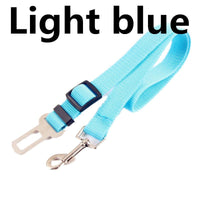 HKM-7159741 Durable Pet Traction Rope Car Seat Belt - Imitation Nylon, 2.5cm x 70cm