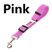 HKM-7159741 Durable Pet Traction Rope Car Seat Belt - Imitation Nylon, 2.5cm x 70cm