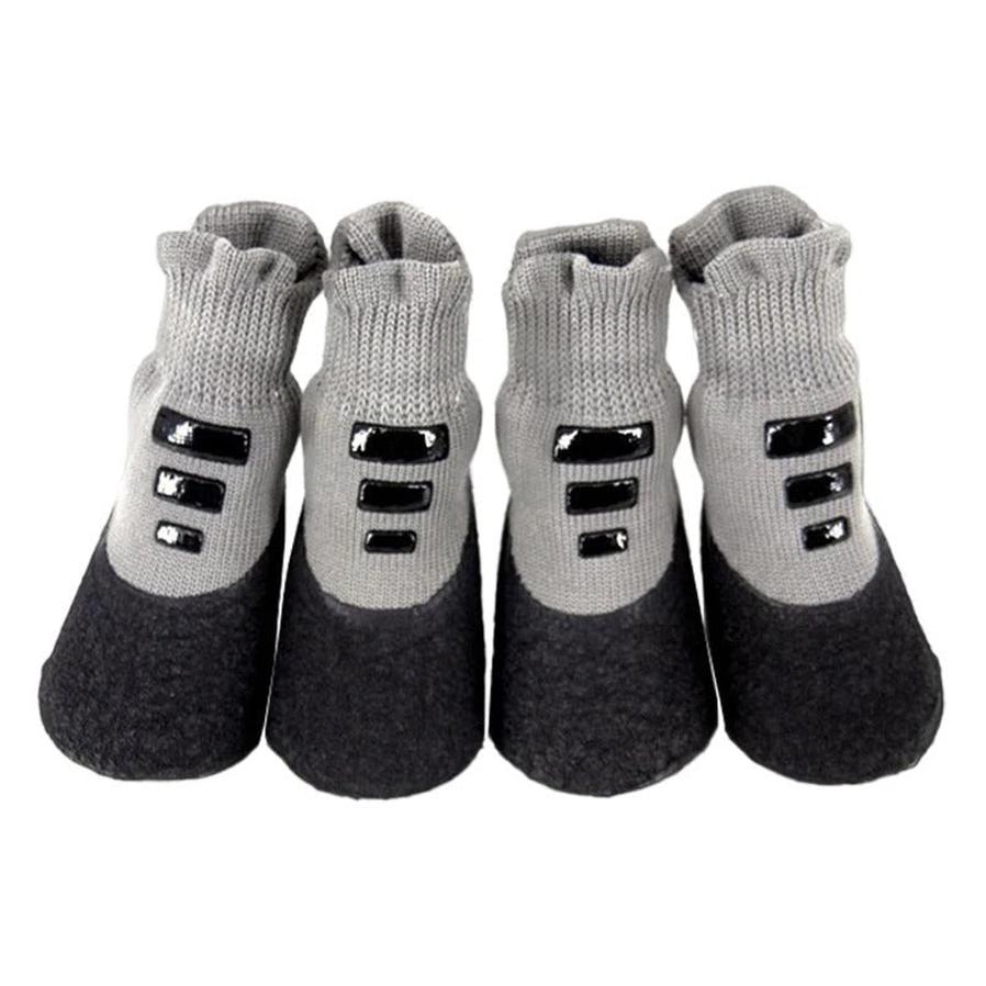 HKM-715987 Waterproof Anti-Slip Pet Shoes for Outdoor Use ¨C Warm and Wear-Resistant Dog Sneakers