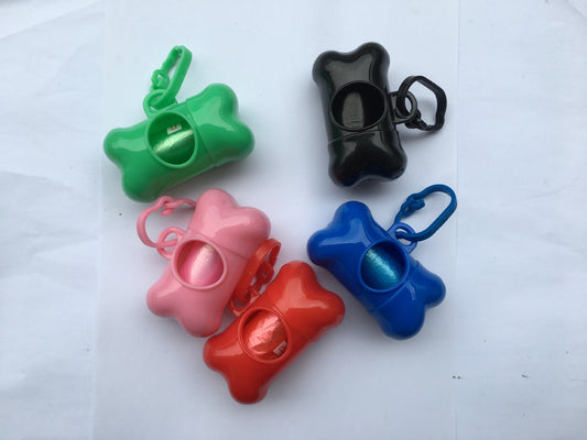 HKM-7160765 Pet Bone Design Garbage Bag Dispenser in Multiple Colors