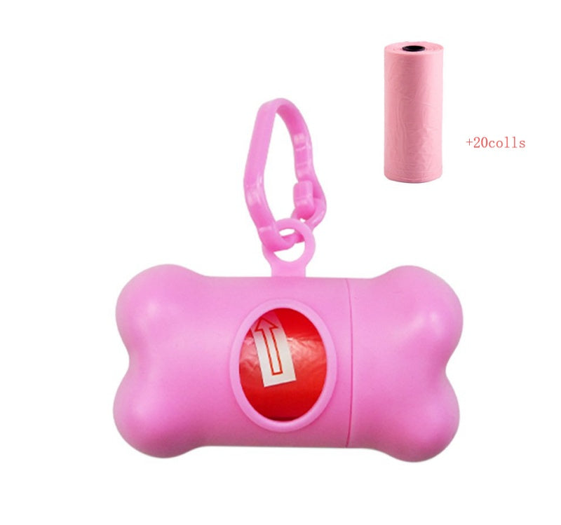 HKM-7160765 Pet Bone Design Garbage Bag Dispenser in Multiple Colors