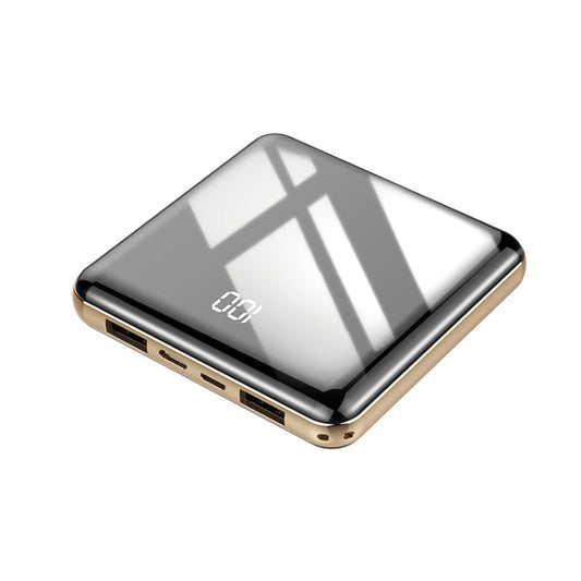 HKM-716115 Compact Mini Power Bank with Full Screen Display – Available in Multiple Colors and Capacities