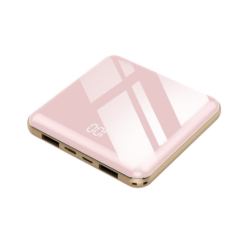 HKM-716115 Compact Mini Power Bank with Full Screen Display – Available in Multiple Colors and Capacities