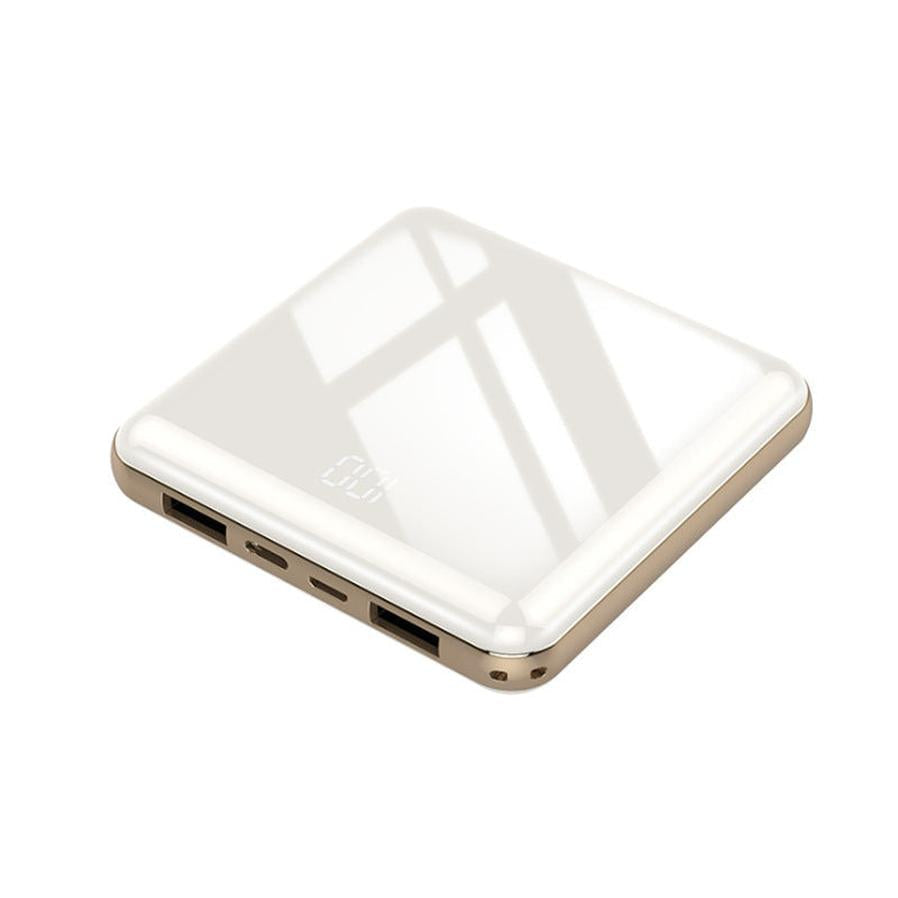 HKM-716115 Compact Mini Power Bank with Full Screen Display – Available in Multiple Colors and Capacities