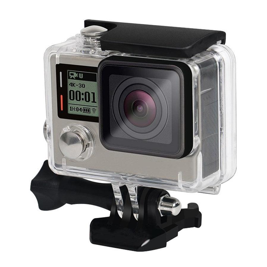HKM-716307 Waterproof Housing Case for GoPro Hero 3+ and 4 - Underwater Diving Protective Cover