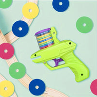 HKM-7163197 Interactive Cat Toy Launcher for Foam Discs - Durable Battery-Free Plastic for Endless Fun