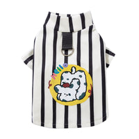 HKM-7164477 Cozy Cartoon Bear Hoodie for Small to Medium Dogs and Cats - Perfect for Fall and Winter