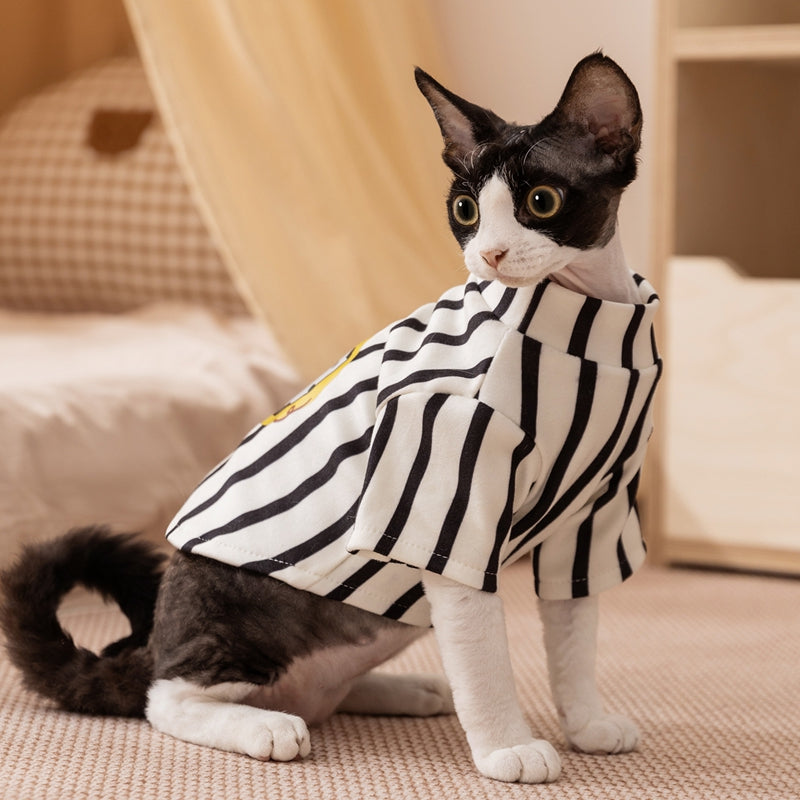 HKM-7164477 Cozy Cartoon Bear Hoodie for Small to Medium Dogs and Cats - Perfect for Fall and Winter