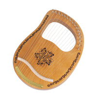 HKM-716499 Portable Small Harp - Easy-to-Learn Musical Instrument for All Ages
