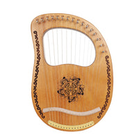 HKM-716499 Portable Small Harp - Easy-to-Learn Musical Instrument for All Ages