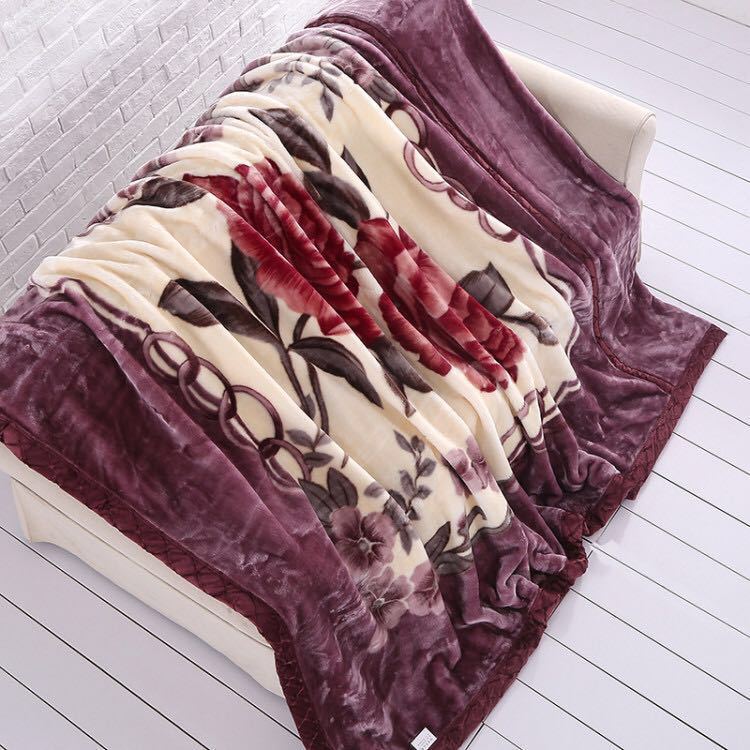 HKM-716563 Cozy Thickened Blanket for Ultimate Warmth and Comfort