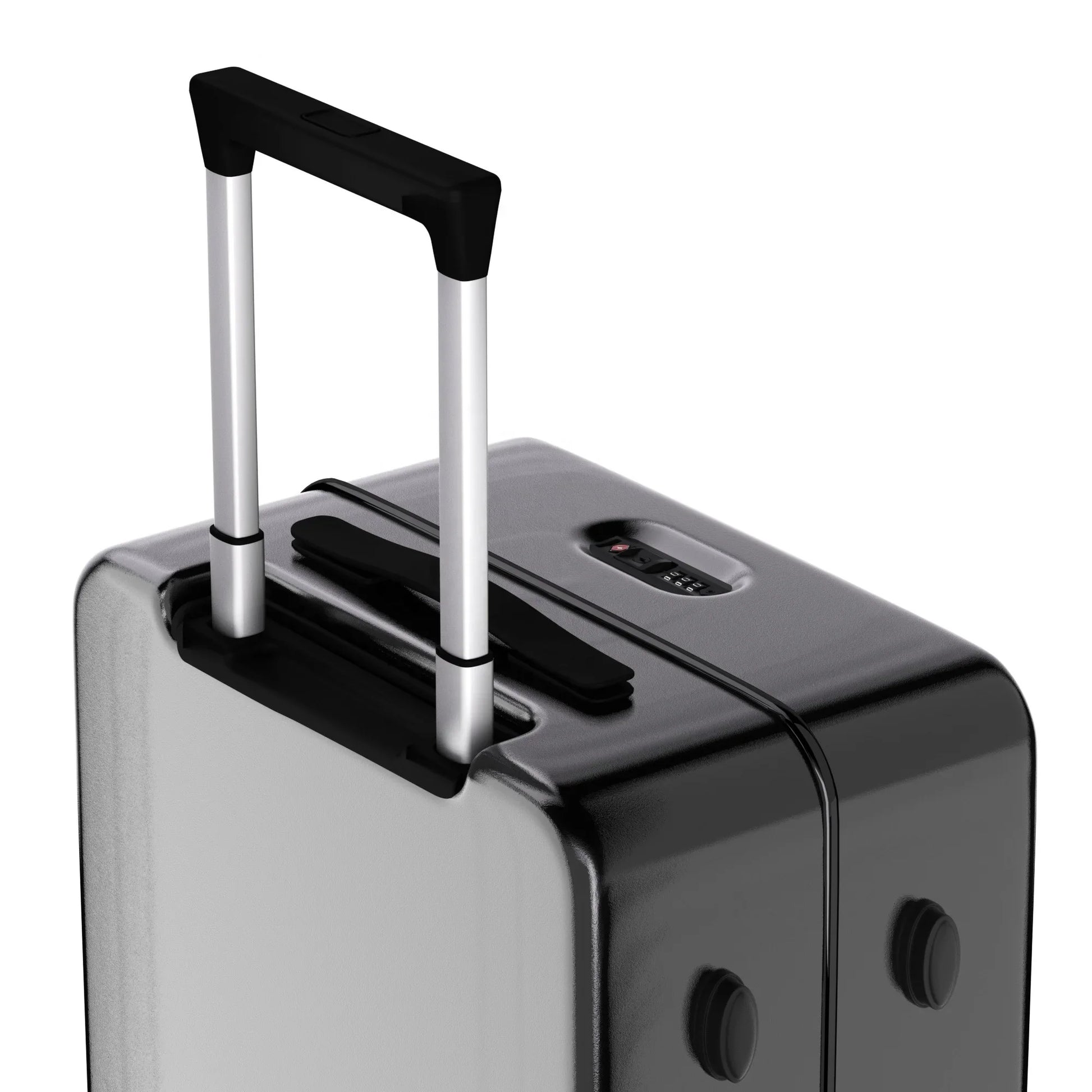 HKM-716627 Unbreakable Hard Shell Aluminium Travel Trolley Case Suitcase with PC Material