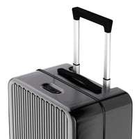 HKM-716627 Unbreakable Hard Shell Aluminium Travel Trolley Case Suitcase with PC Material