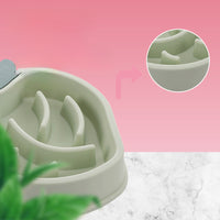 HKM-7168957 Slow Feeder Dog Bowl with Unique Maze Design for Healthy Eating, Non-Slip Base, BPA-Free Material