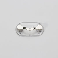HKM-716947 Magnetic Glasses Holder in Black and Silver – Creative Travel Storage Solution