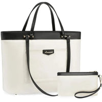 HKM-716947 Stylish Custom Tote Bag for Women with Dual Handles and Detachable Wristlet