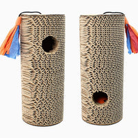 HKM-7171645 Eco-Friendly Corrugated Paper Cat Scratching Board for Play and Relaxation