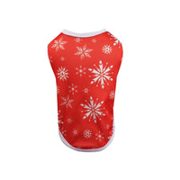 HKM-7172029 Christmas Pet Vest and Skirt Set for Dogs - Princess Style, Sizes S to XL, Polyester Material