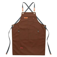 HKM-717267 Canvas Work Apron for Restaurant, Bakery, and Florist – Custom Logo Options Available