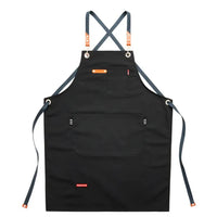HKM-717267 Canvas Work Apron for Restaurant, Bakery, and Florist – Custom Logo Options Available