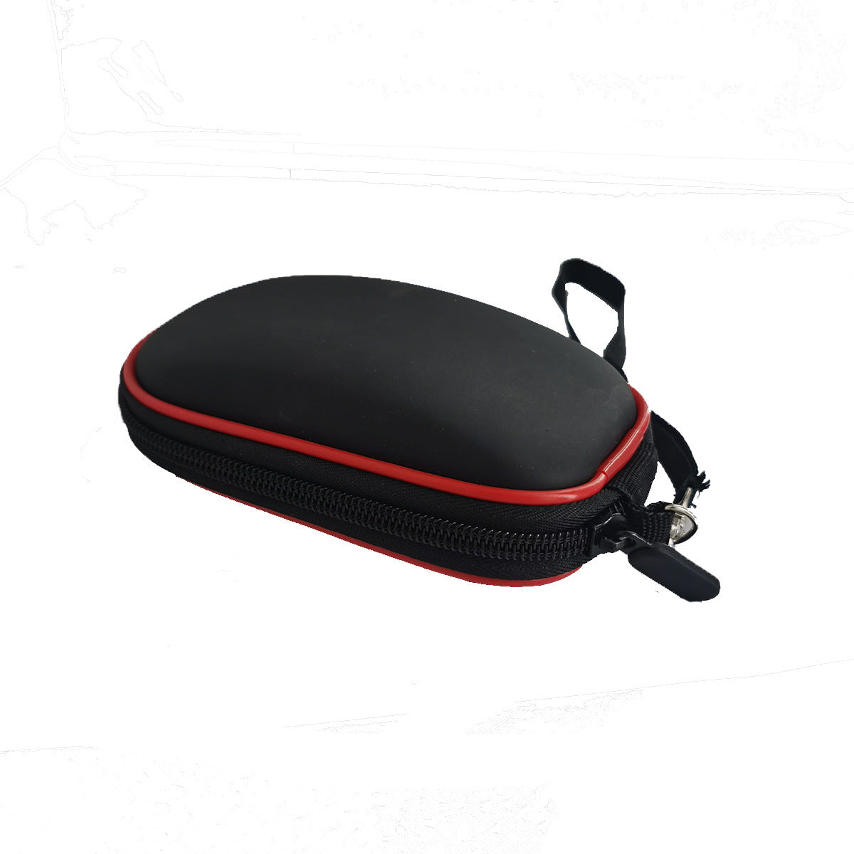 HKM-717267 Portable Waterproof Mouse Storage Box - EVA Case, 13.5x7.5x4.5CM, Black