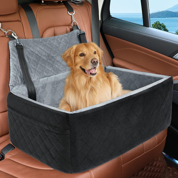 HKM-7173309 Nylon Car Rear Doghouse - Removable and Washable Pet Mat in Various Colors