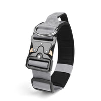 HKM-7174077 Durable Explosion-Proof Tactical Pet Collar ¨C Available in Multiple Colors