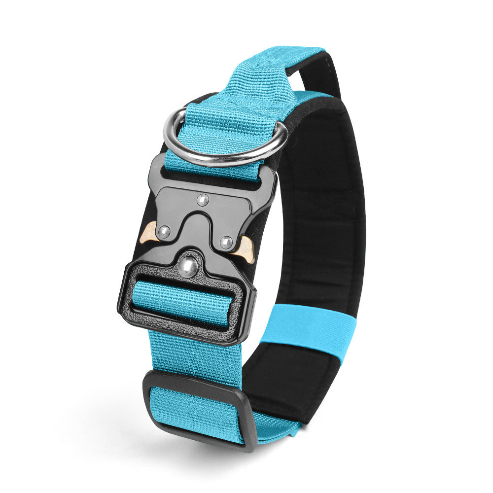 HKM-7174077 Durable Explosion-Proof Tactical Pet Collar ¨C Available in Multiple Colors
