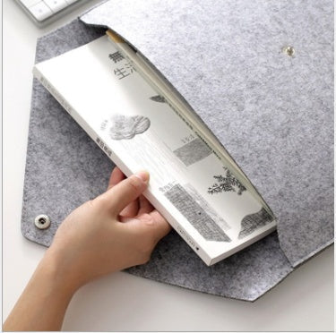 HKM-717459 A4 Polyester File Bag Briefcase for Documents and Stationery Organization