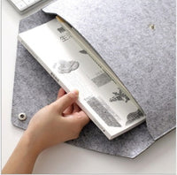 HKM-717459 A4 Polyester File Bag Briefcase for Documents and Stationery Organization