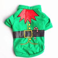 HKM-7175613 Cozy Cotton Dog Christmas Sweatshirt Vest in Multiple Styles and Sizes