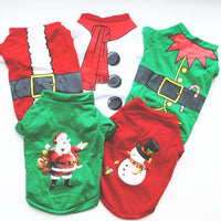 HKM-7175613 Cozy Cotton Dog Christmas Sweatshirt Vest in Multiple Styles and Sizes