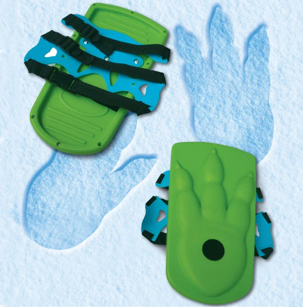 HKM-717651 Dinosaur Claw Print Snow Shoes Tracks for Kids - Interactive Winter Outdoor Fun