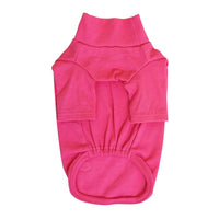 HKM-7177021 Cozy Turtleneck Ribbed Cat Shirt in Sky Blue, Fruit Green, and Pink - Sizes S to XL