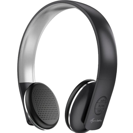 HKM-717715 A50-BT Wireless Headphones - Bluetooth 5.0, 8-Hour Playback, FM Radio, Type-C Charging, Hands-Free Calling, Black
