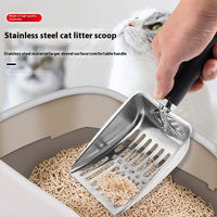 HKM-7177405 Large Stainless Steel Cat Litter Scoop with Multiple Handle Options