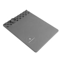 HKM-717907 Wireless Charging Mouse Pad with Integrated Charging Station